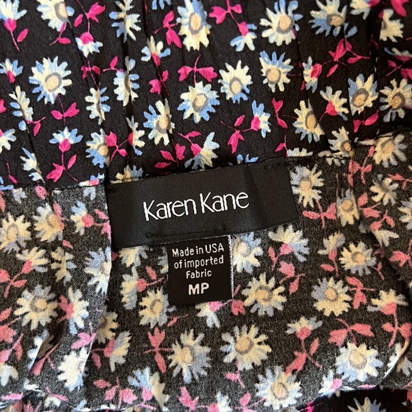 Karen Kane Button Front Midi Skirt. - Picture 8 of 13
